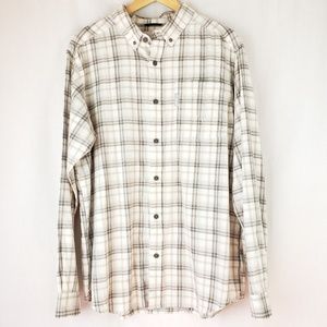 Columbia Plaid Button Down Long Sleeve Shirt
